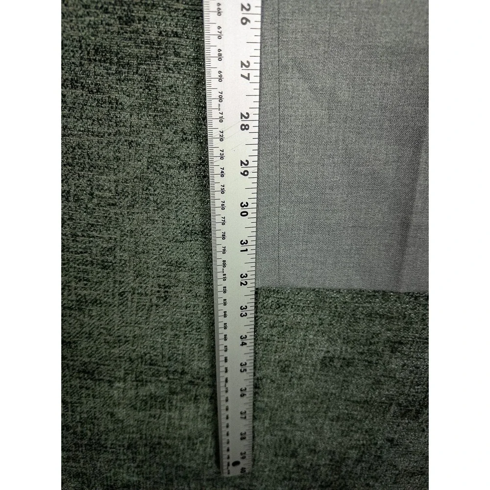 Banana Republic Ryan Slim Straight Trousers Womens 6 Gray Mid Rise‎ Dress Pants